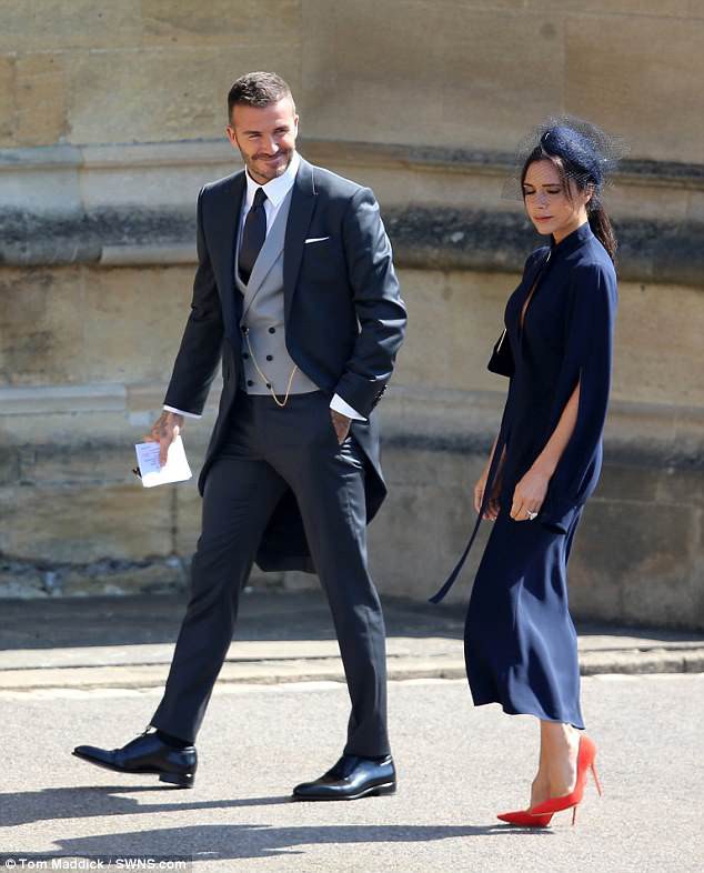 Vợ chồng Beckham nổi bật giữa dàn sao tham dự đám cưới của hoàng tử Harry - Ảnh 6. Vợ chồng Beckham nổi bật giữa dàn sao tham dự đám cưới của hoàng tử Harry - Ảnh 6.