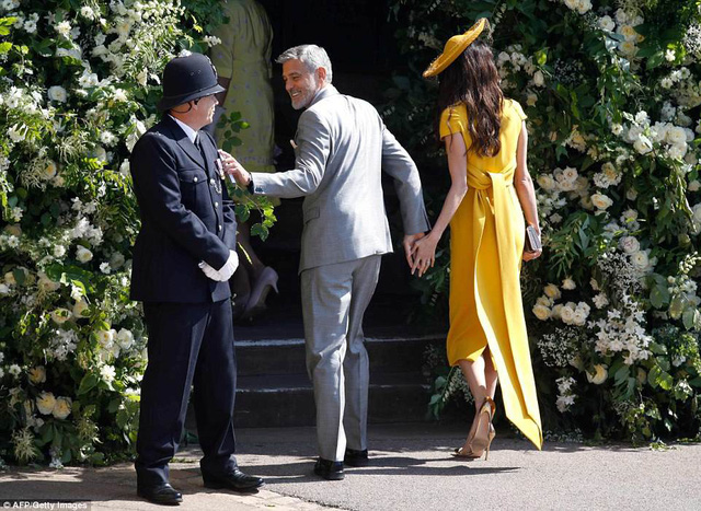 Vợ chồng George Clooney thanh lịch dự đám cưới hoàng gia - Ảnh 13. Vợ chồng George Clooney thanh lịch dự đám cưới hoàng gia - Ảnh 13.