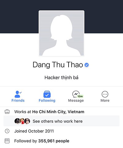 Hàng loạt mỹ nhân Việt hứng “trái đắng” khi bị hacker chiếm đoạt Facebook - Ảnh 2. Hàng loạt mỹ nhân Việt hứng “trái đắng” khi bị hacker chiếm đoạt Facebook - Ảnh 2.