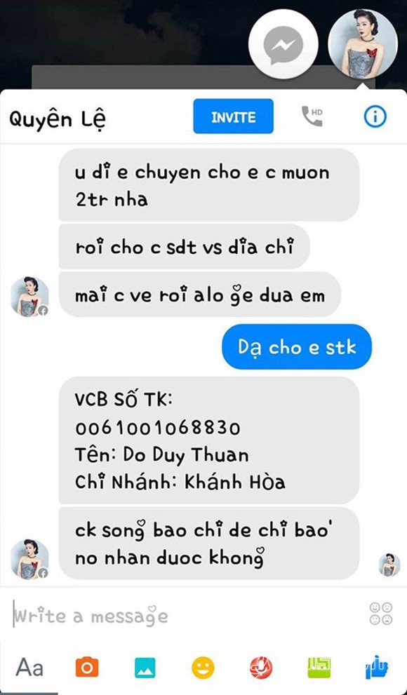 Hàng loạt mỹ nhân Việt hứng “trái đắng” khi bị hacker chiếm đoạt Facebook - Ảnh 6. Hàng loạt mỹ nhân Việt hứng “trái đắng” khi bị hacker chiếm đoạt Facebook - Ảnh 6.