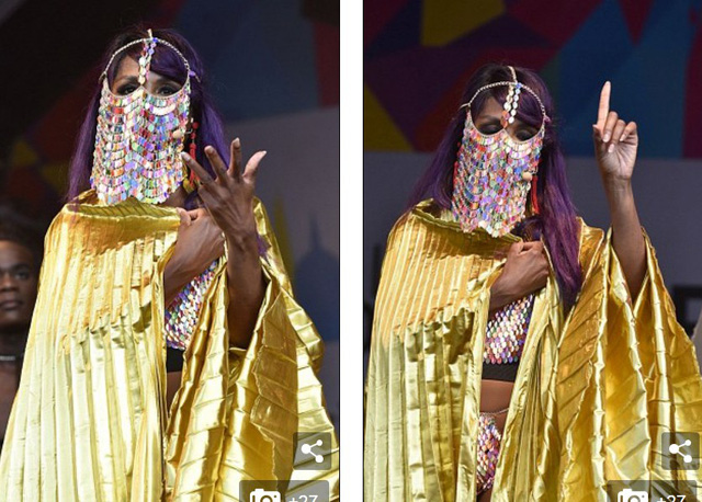 Ca sỹ 54 tuổi g&acirc;y cho&aacute;ng với trang phục diễn thiếu vải - Ảnh 10.