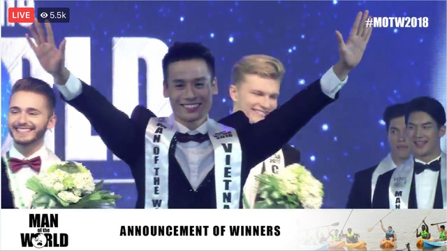 Cao Xu&acirc;n T&agrave;i đăng quang Nam vương Man of the World 2018 - Ảnh 6.