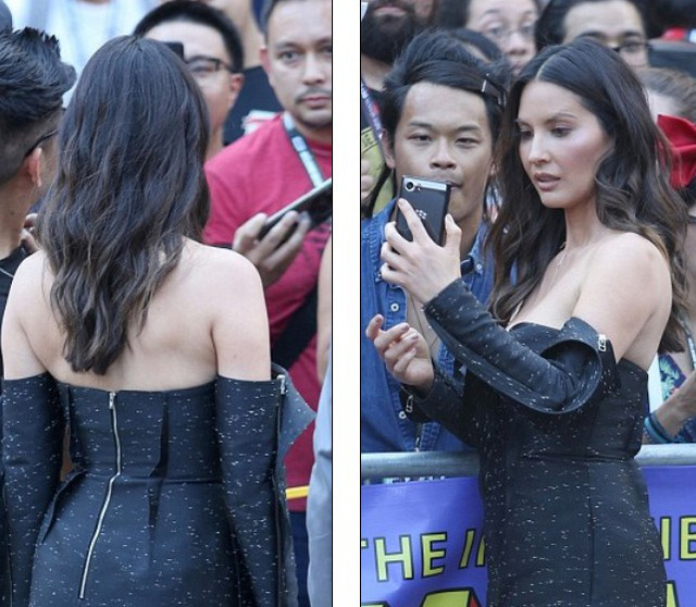 Olivia Munn đẹp h&uacute;t hồn với v&aacute;y trễ nải - Ảnh 6.