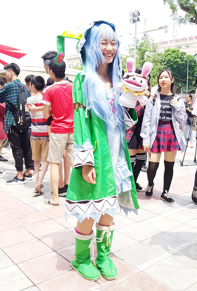 Cosplay H&agrave; th&agrave;nh khoe khả năng chịu n&oacute;ng đ&aacute;ng nể - Ảnh 14.