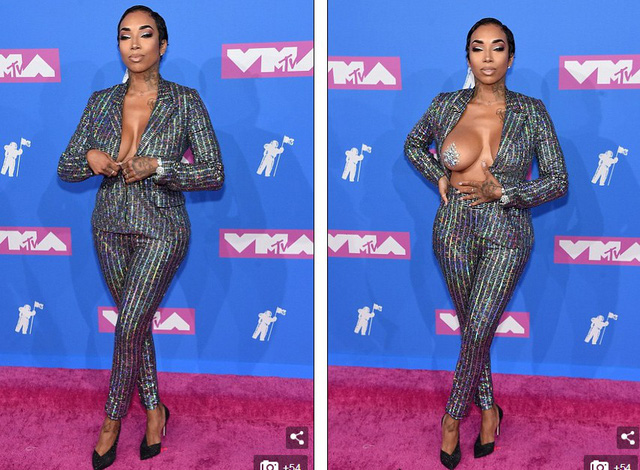 Những sao bị chê mặc xấu trên thảm đỏ VMA - Ảnh 20. Những sao bị chê mặc xấu trên thảm đỏ VMA - Ảnh 20.