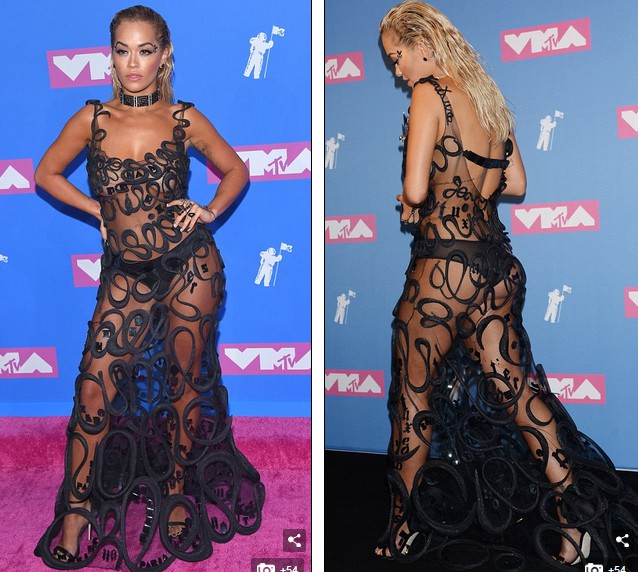 Những sao bị chê mặc xấu trên thảm đỏ VMA - Ảnh 22. Những sao bị chê mặc xấu trên thảm đỏ VMA - Ảnh 22.