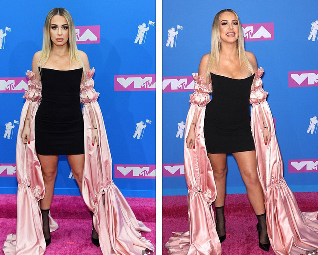 Những sao bị chê mặc xấu trên thảm đỏ VMA - Ảnh 28. Những sao bị chê mặc xấu trên thảm đỏ VMA - Ảnh 28.