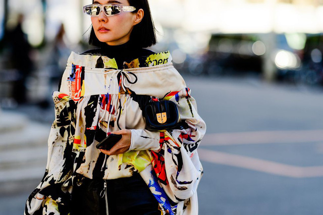 Thời trang đường phố ấn tượng tại Paris - Ảnh 14. Thời trang đường phố ấn tượng tại Paris - Ảnh 14.
