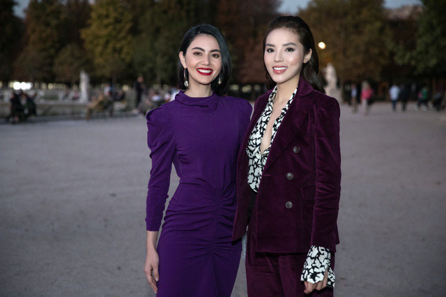 Kỳ Duy&ecirc;n n&oacute;i tiếng Anh như gi&oacute;, ngồi ghế VIP theo d&otilde;i loạt sao quốc tế catwalk - Ảnh 18.