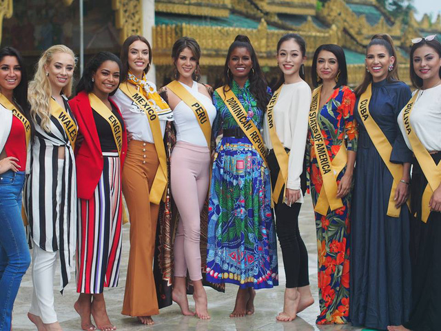 Ngắm nhan sắc của Á hậu Bùi Phương Nga và các thí sinh Hoa hậu hòa bình thế giới 2018 - Ảnh 8.