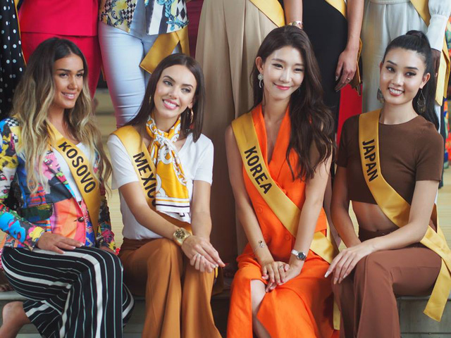 Ngắm nhan sắc của Á hậu Bùi Phương Nga và các thí sinh Hoa hậu hòa bình thế giới 2018 - Ảnh 18.