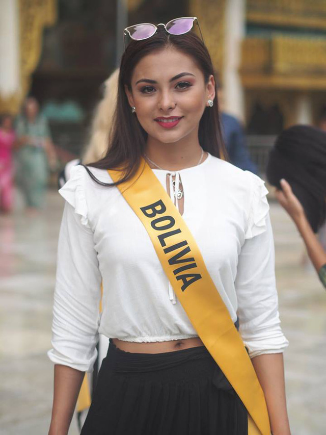 Ngắm nhan sắc của Á hậu Bùi Phương Nga và các thí sinh Hoa hậu hòa bình thế giới 2018 - Ảnh 48.