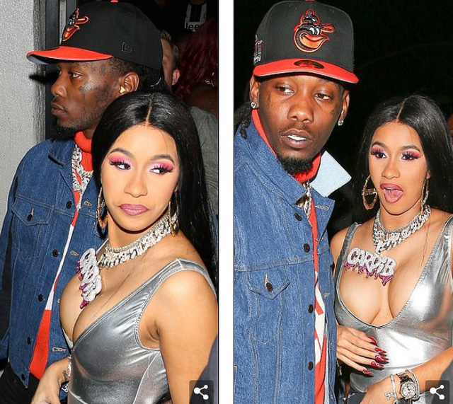 Cardi B gây choáng với áo hở bạo - Ảnh 6. Cardi B gây choáng với áo hở bạo - Ảnh 6.