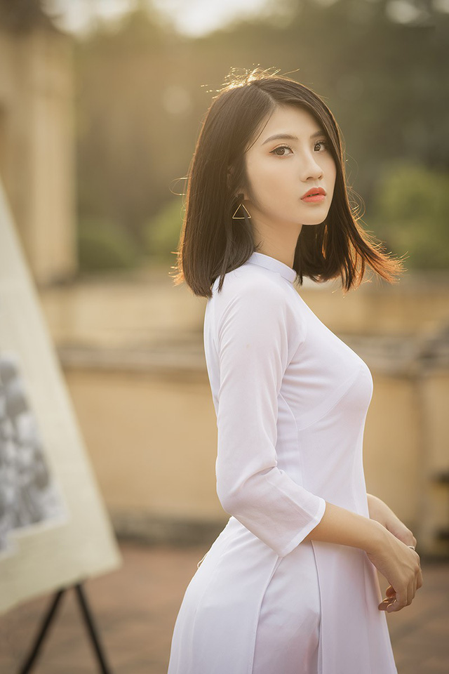 Nữ sinh Ninh Bình sở hữu nét đẹp sắc sảo hút hồn - Ảnh 16. Nữ sinh Ninh Bình sở hữu nét đẹp sắc sảo hút hồn - Ảnh 16.