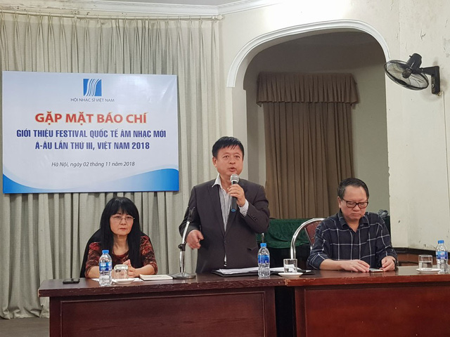 Hơn 200 nghệ sĩ tham gia Festival quốc tế âm nhạc mới Á - Âu 2018 - Ảnh 2. Hơn 200 nghệ sĩ tham gia Festival quốc tế âm nhạc mới Á - Âu 2018 - Ảnh 2.