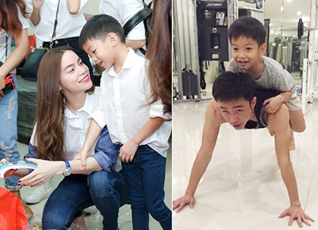 Các cặp đôi sao Việt vẫn giữ quan hệ tốt sau chia tay vì con - Ảnh 2.