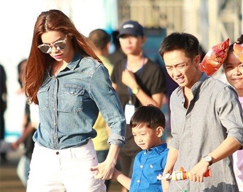 Các cặp đôi sao Việt vẫn giữ quan hệ tốt sau chia tay vì con - Ảnh 8.