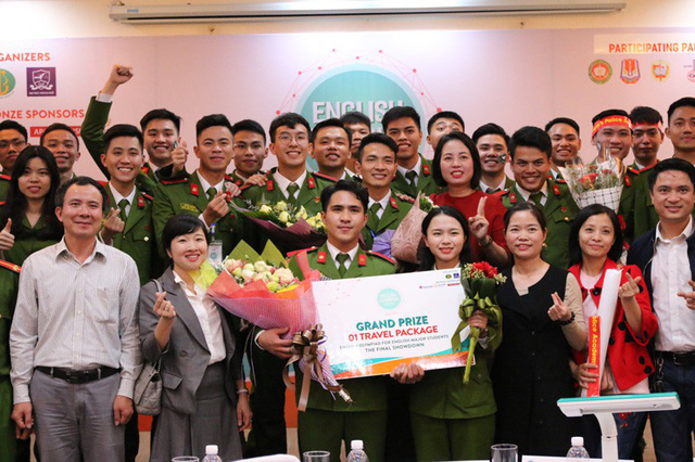 Học viện Cảnh sát giành giải Quán quân Olympic tiếng Anh chuyên toàn quốc - Ảnh 6. Học viện Cảnh sát giành giải Quán quân Olympic tiếng Anh chuyên toàn quốc - Ảnh 6.