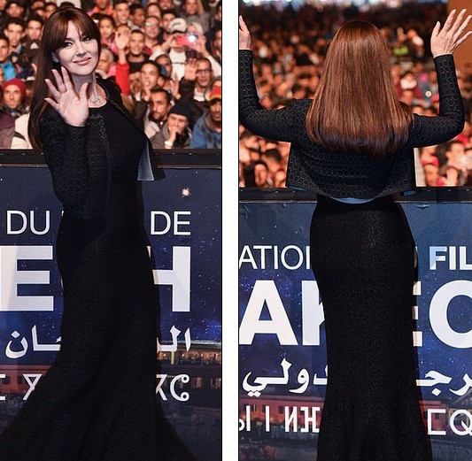 Bond girl Monica Bellucci vẫn quyến rũ ở tuổi 54 - Ảnh 4.