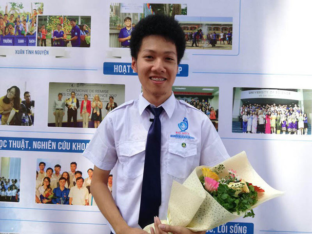 Nam sinh giải Nhất Olympic Vật lý: Theo đuổi đến cùng đam mê khoa học - Ảnh 2. Nam sinh giải Nhất Olympic Vật lý: Theo đuổi đến cùng đam mê khoa học - Ảnh 2.
