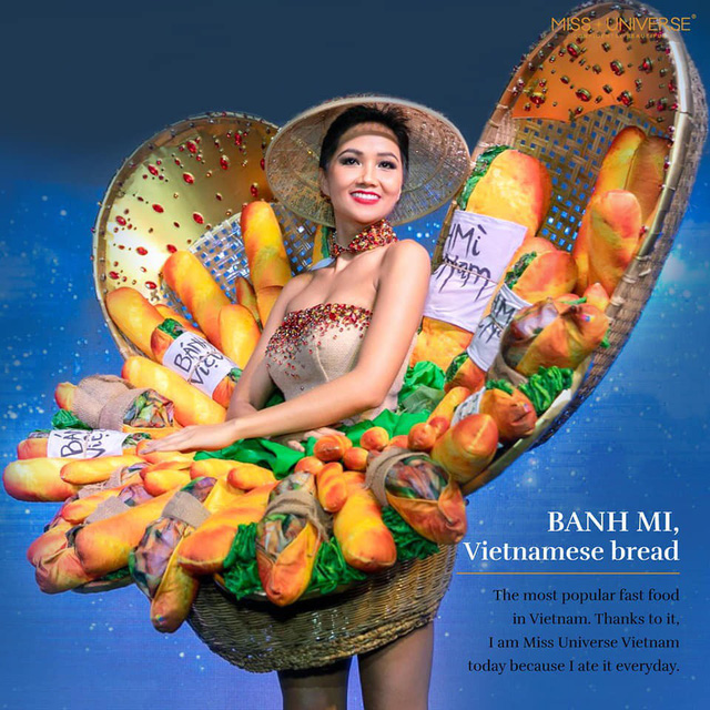 HHen Niê gây ấn tượng với màn trình diễn thiết kế bánh mì - Ảnh 8. HHen Niê gây ấn tượng với màn trình diễn thiết kế bánh mì - Ảnh 8.