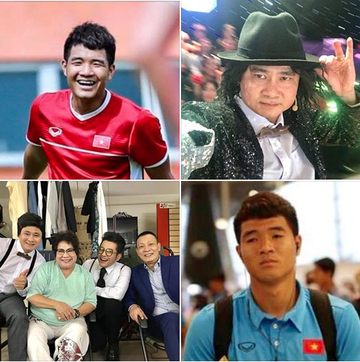Xuân Bắc, Tự Long “nhận họ” với Đức Chinh cùng dàn sao cổ vũ tuyển Việt Nam - Ảnh 4. Xuân Bắc, Tự Long “nhận họ” với Đức Chinh cùng dàn sao cổ vũ tuyển Việt Nam - Ảnh 4.