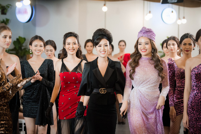Hoa hậu Thu Thuỷ làm vedette đọ dáng sexy nóng bỏng với bà xã Tuấn Hưng, Maya - Ảnh 8. Hoa hậu Thu Thuỷ làm vedette đọ dáng sexy nóng bỏng với bà xã Tuấn Hưng, Maya - Ảnh 8.