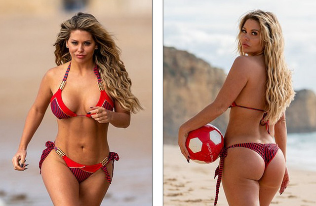 Bianca Gascoigne rực lửa với áo tắm - Ảnh 4. Bianca Gascoigne rực lửa với áo tắm - Ảnh 4.