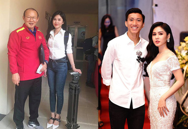 Báo Hàn Quốc khen ngợi MC xinh đẹp luôn theo sát HLV Park Hang-seo - Ảnh 4. Báo Hàn Quốc khen ngợi MC xinh đẹp luôn theo sát HLV Park Hang-seo - Ảnh 4.