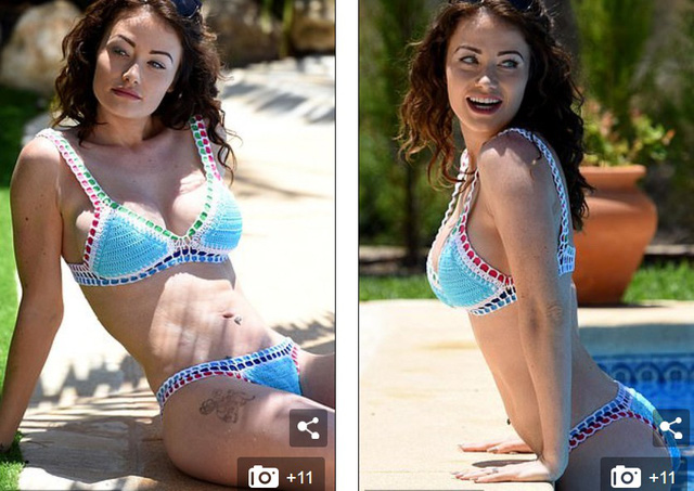 Jess Impiazzi bốc lửa với áo tắm - Ảnh 8. Jess Impiazzi bốc lửa với áo tắm - Ảnh 8.