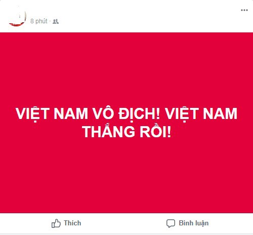 Một lần nữa, chiến thắng vĩ đại của U23 Việt Nam nhấn chìm Facebook trong màu đỏ - Ảnh 5.