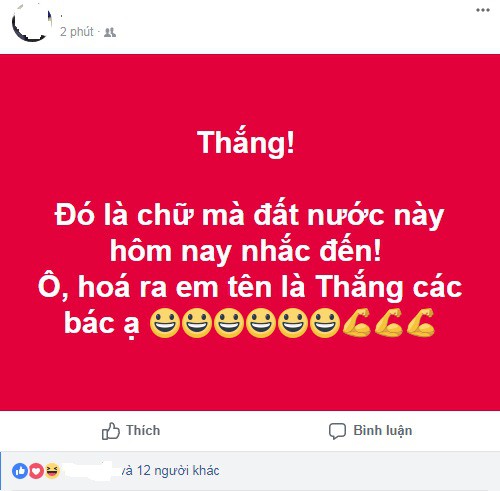 Một lần nữa, chiến thắng vĩ đại của U23 Việt Nam nhấn chìm Facebook trong màu đỏ - Ảnh 4.