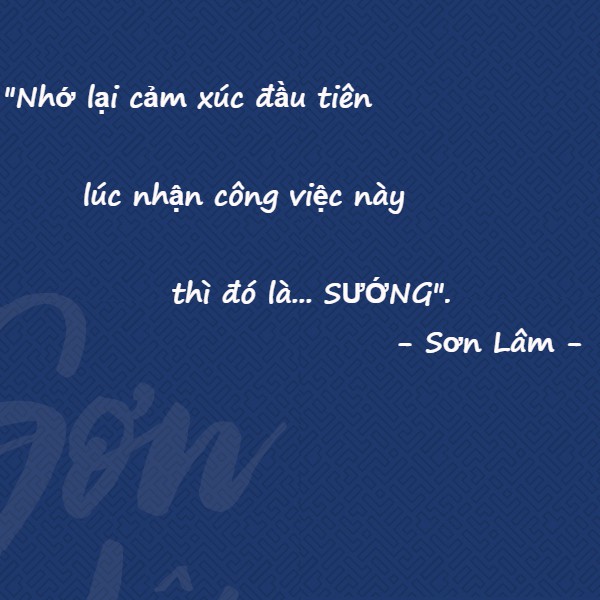 MC Sơn Lâm: Hành trình truyền cảm hứng - Nhiều hơn ý nghĩa một công việc... - Ảnh 1.