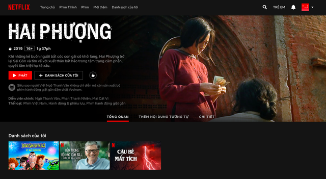 Dịch vụ xem truyền hình trực tuyến Netflix chính thức hỗ trợ giao diện tiếng Việt - Ảnh 1.