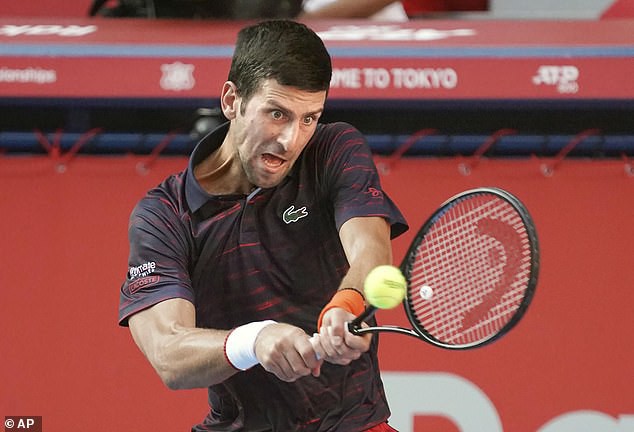 Giải quần vợt Nhật Bản mở rộng 2019: Djokovic thẳng tiến vào tứ kết - Ảnh 1.