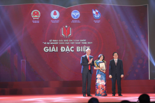 Báo điện tử VTV News giành giải Ba giải Báo chí toàn quốc Vì sự nghiệp giáo dục Việt Nam - Ảnh 3.