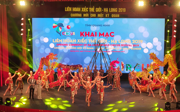 Khai mạc Liên hoan Xiếc thế giới - Hạ Long 2019 - Ảnh 1.