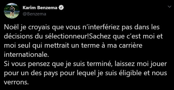 Karim Benzema tiếp tục mâu thuẫn với LĐBĐ Pháp - Ảnh 2.