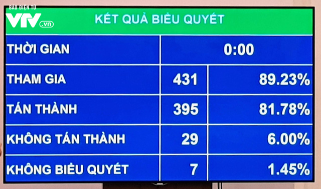 87% đại biểu Quốc hội đồng ý phê chuẩn việc miễn nhiệm Bộ trưởng Bộ Y tế - Ảnh 1.