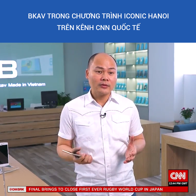 CEO Bkav trải l&ograve;ng về t&ecirc;n &ldquo;Quảng nổ&rdquo; v&agrave; kh&aacute;t vọng smartphone Việt tr&ecirc;n k&ecirc;nh CNN - Ảnh 3.