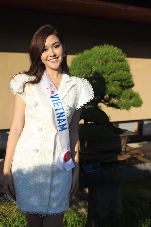 Tường San nhảy “Để Mị nói cho mà nghe khoe tài năng tại Miss International 2019 - Ảnh 4.