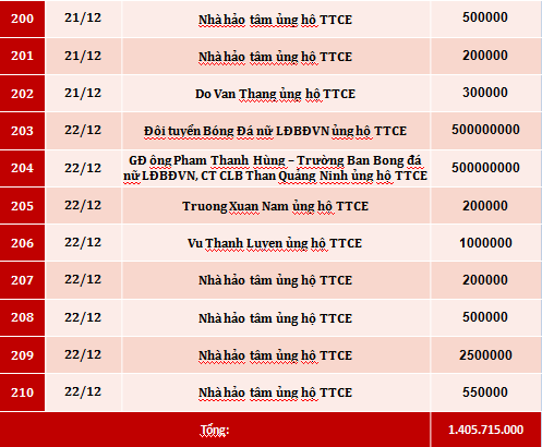 Quỹ Tấm lòng Việt: Danh sách ủng hộ tuần 2 - 3 tháng 12/2019 - Ảnh 9.