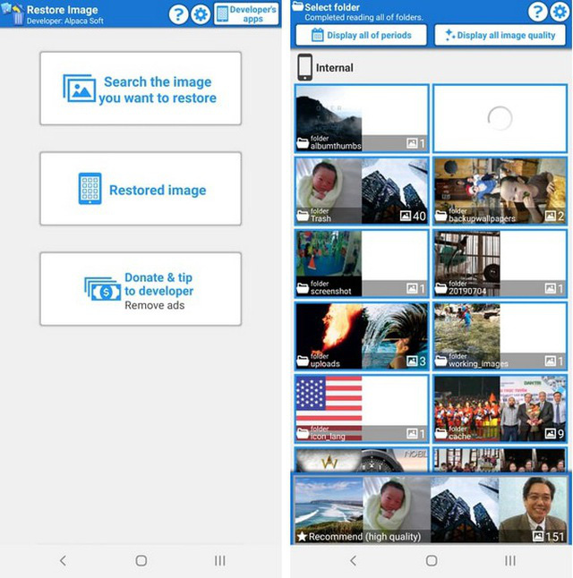 Ứng dụng hữu ích giúp tìm và khôi phục những file ảnh đã bị xóa trên smartphone - Ảnh 1.