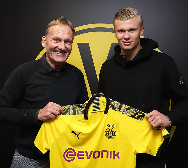 Erling Braut Haaland gia nhập Dortmund từ Red Bull Salzburg - Ảnh 1.