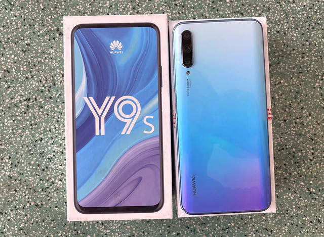 Đập hộp Huawei Y9s chính hãng camera trượt, pin khoẻ - Ảnh 4.