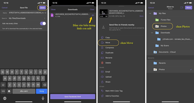 Thủ thuật tải video b&igrave;nh luận từ Facebook - Ảnh 4.