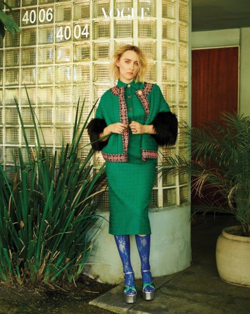 Saoirse Ronan ấn tượng tr&ecirc;n Vogue H&agrave;n Quốc - Ảnh 5.