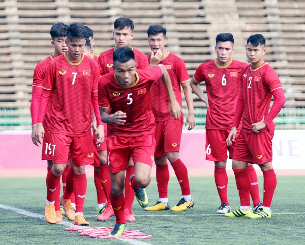 U22 Việt Nam - U22 Timor Leste: Quyết giành vé bán kết - Ảnh 1.