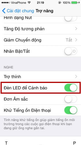 Mách nhỏ người dùng iPhone cách cài đặt thông báo cuộc gọi, tin nhắn bằng đèn Flash - Ảnh 3.