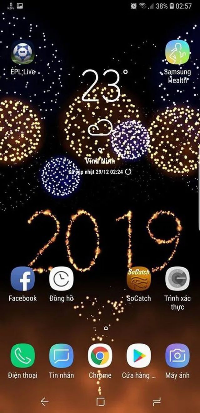 Thủ thuật mang pháo hoa rực rỡ sặc màu tuyệt đẹp lên màn hình smartphone để đón Tết - Ảnh 6.